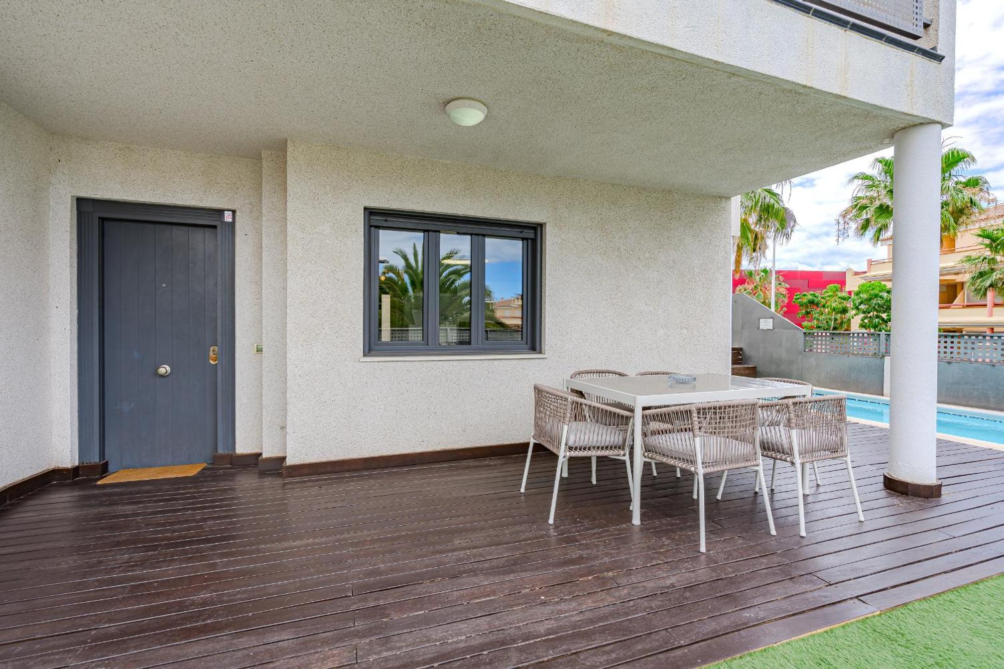 Casa Independiente Con Piscina Privada Costa Adeje  Buitenkant foto